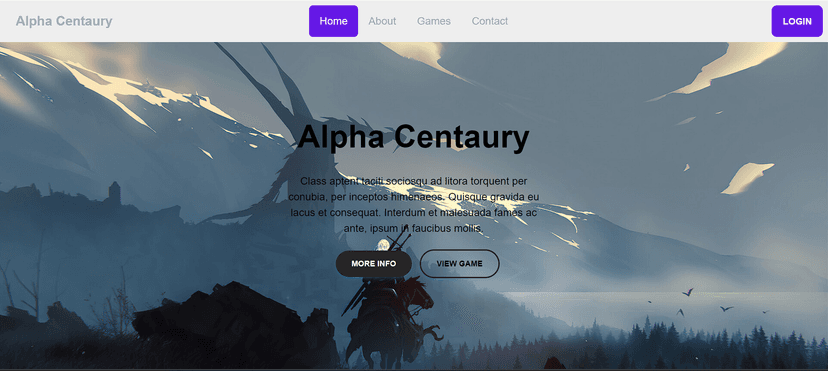 Gaming Website